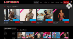 Desktop Screenshot of gaycamsclub.com